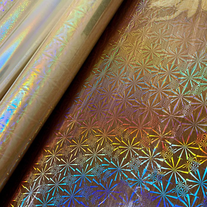 Transparent Holographic Hot Stamping Foil