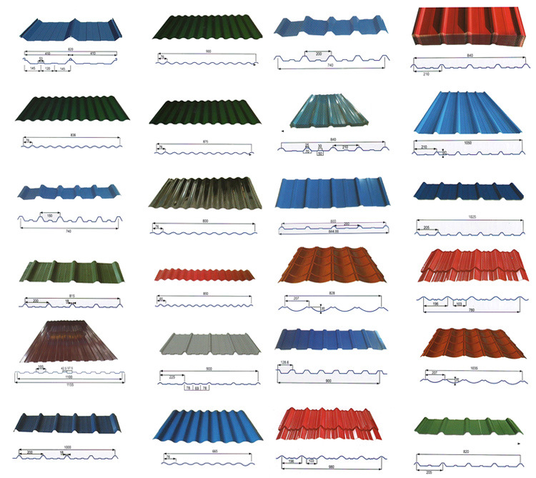 PPGI Roof Sheet Color Roofing Sheet Galvanized Corrugated Steel Sheet