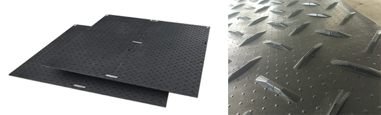 Manufacturer of Wear Resist UHMWPE 4X8 FT Ground Protection Mats