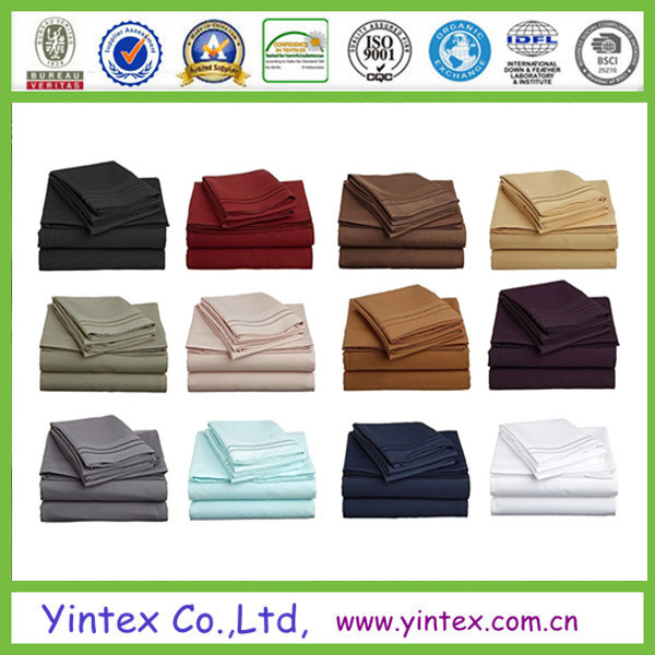 Soft Like Egyptain Cotton Microfiber Bed Sheet Set
