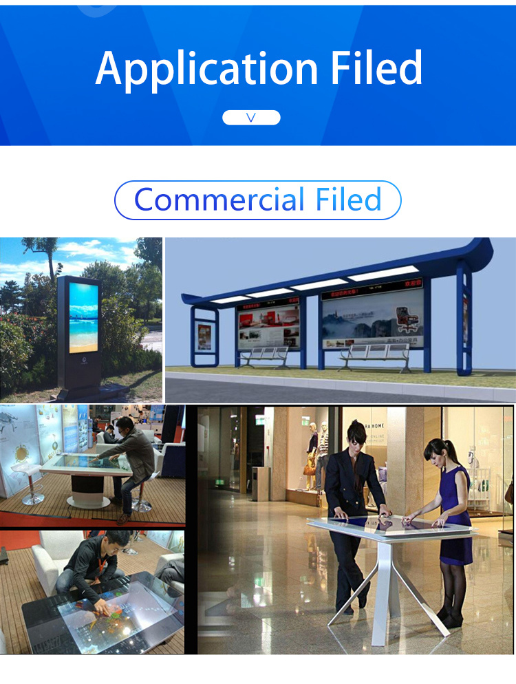 Greentouch 30 Points 65 Inch Capacitive Multitouch Foils, Touch Screen Foil USB for Smart Mirror