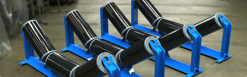 High Density Polyethylene Rollers HDPE Rollers in Mining Industry