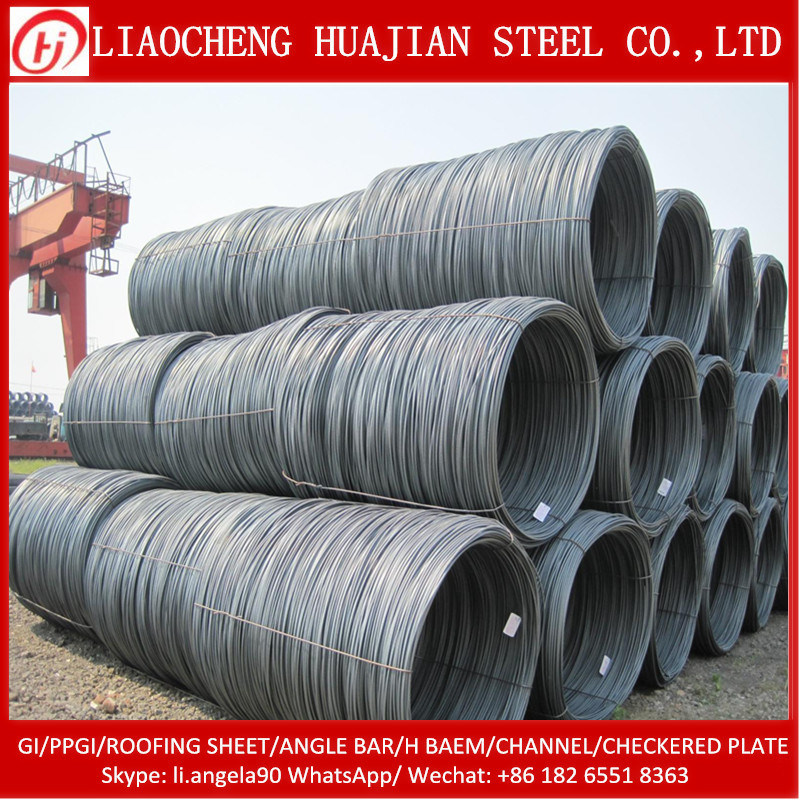 Building Material Deformed Reinforcing Steel Rebar Iron Rod Bar in Stock