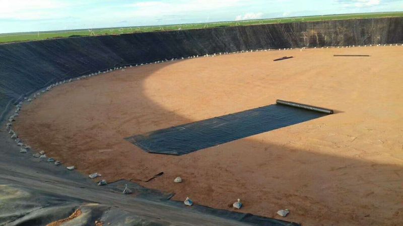 HDPE Geomembrane 1.5mm Sheet HDPE Fish Farm Pond Liner Membrane