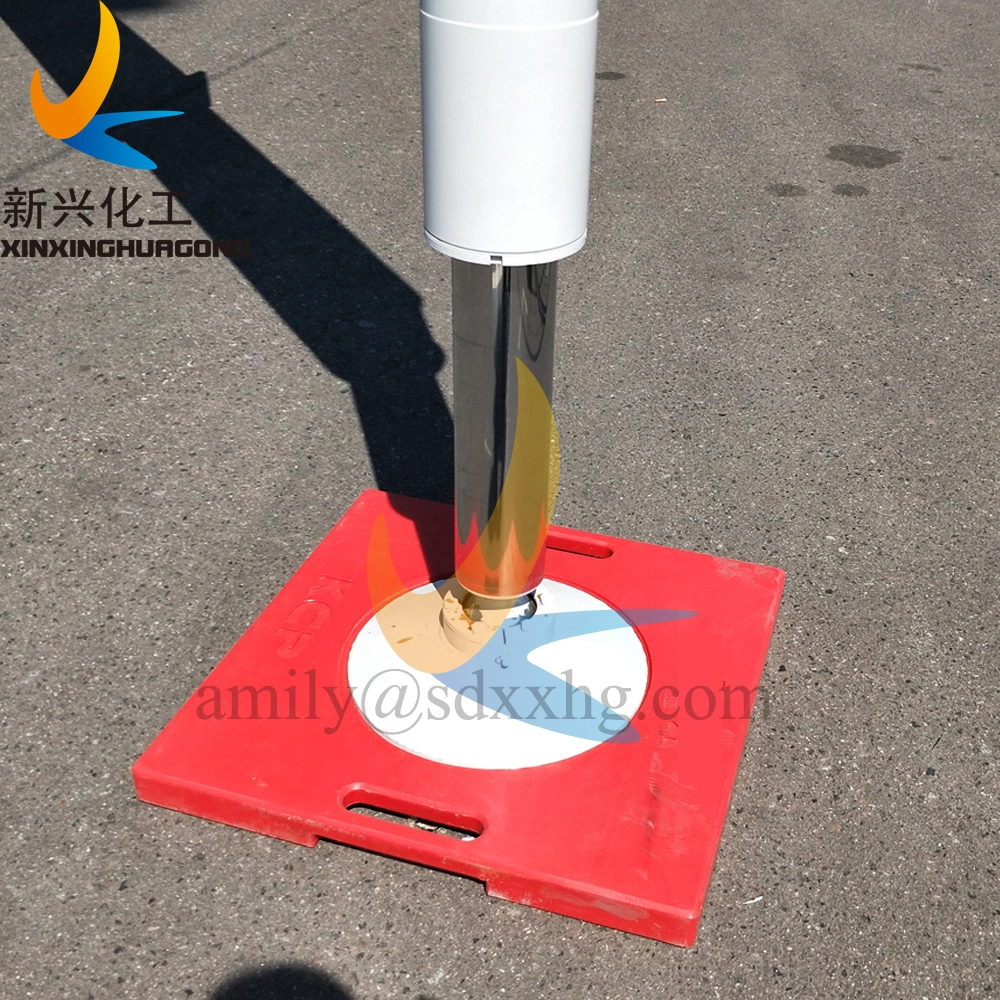 UHMWPE or HDPE Crane Leg Support Pads, Crane Outrigger Pads