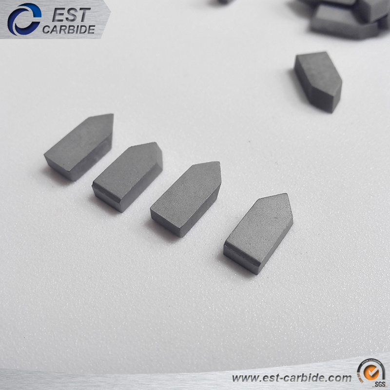 Tungsten Carbide Welding Inserts Blade Brazing Carbide Tips