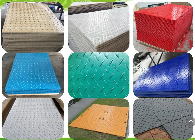 HDPE Ground Protection Plastic Mats PE Ground Sheet