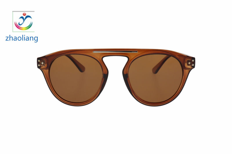Fashion Muti-Colored Plastic Sunglasses with One Piece Lens Kxp60003