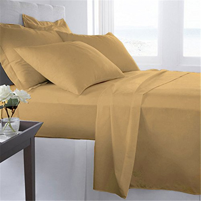 Wrinkle Free Cheap Popular Soft Microfber Bed Sheet
