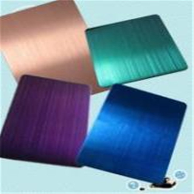 Luxury Colored Stainless Steel Decorative Sheets and Plates