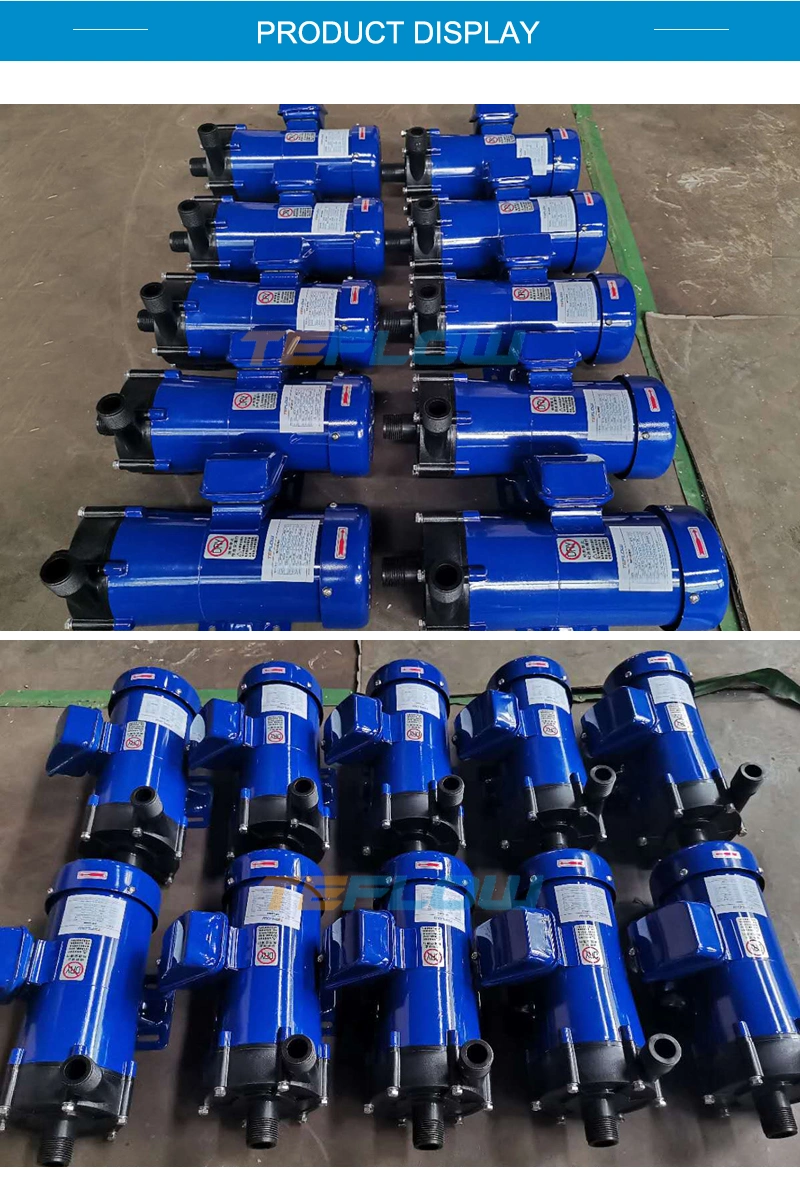 F-FRPP Chemical Miniature Magnetic Pump for Low Pressure Acid