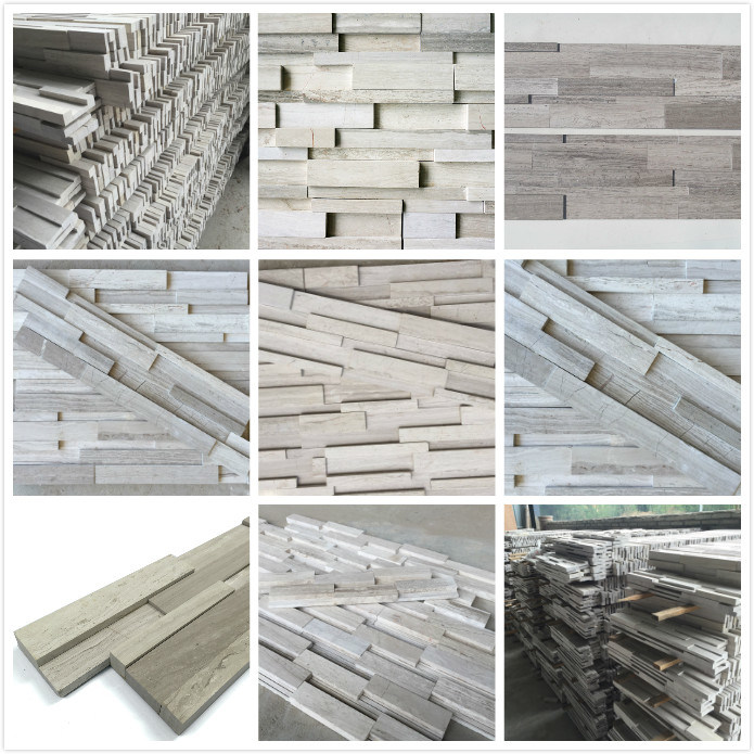 Natural Beige Marble Culture Stone Thin Stone Veneer