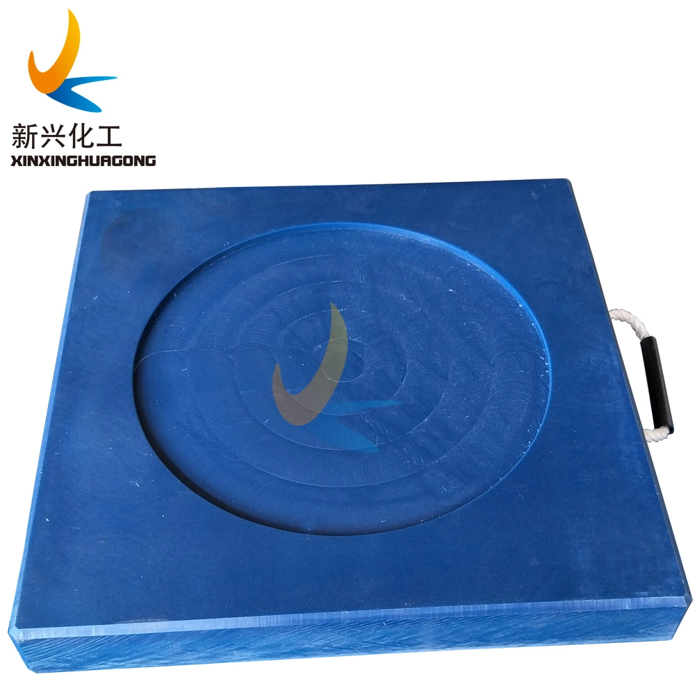 UHMWPE Outrigger Pad for Truck Crane Leg/UHMWPE Jacking Pads, Plastic Jack Pads