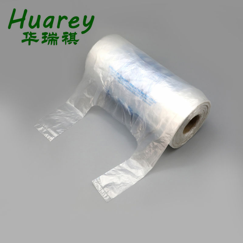 HDPE Transparent Plastic Bags Produce Roll Bag for Food