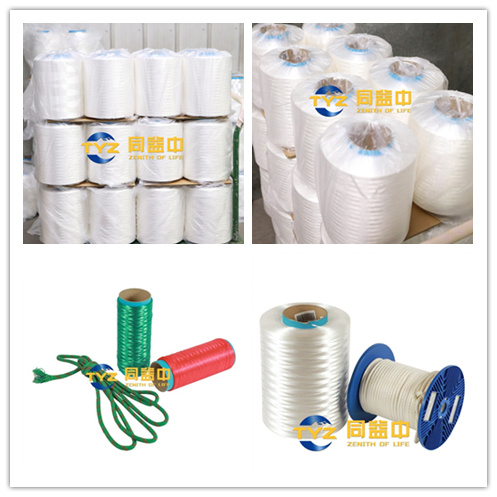 UHMWPE Fiber Hmpe Yarn Polyethylene for String, Rope- 400d Black