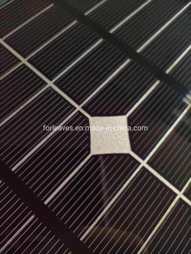 12W 18V Soft Resin Silver Aluminum Back Sheet Solar Panel