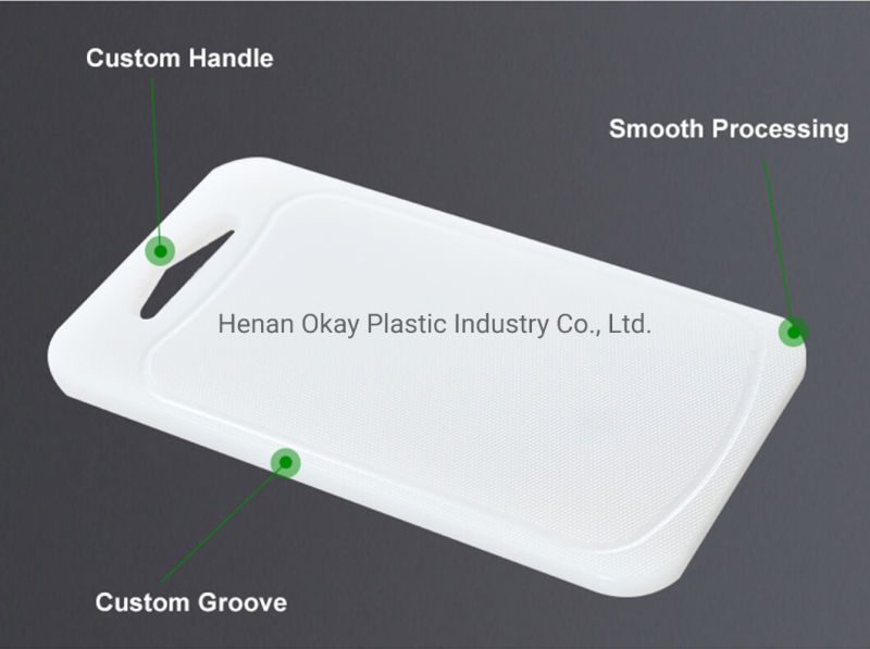 HDPE Plastic Anti-Slip Chopping Board Polyethylene Cutting Board