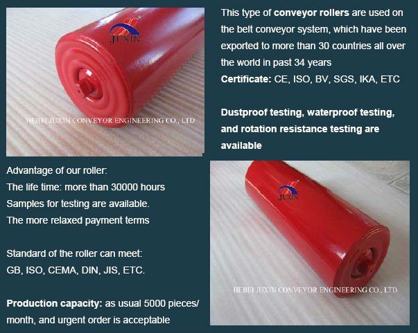 Conveyor UHMWPE Roller, Nylon Roller, HDPE Roller