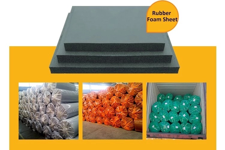 Manufacturers High Density Rubber Foam Insulation Roll