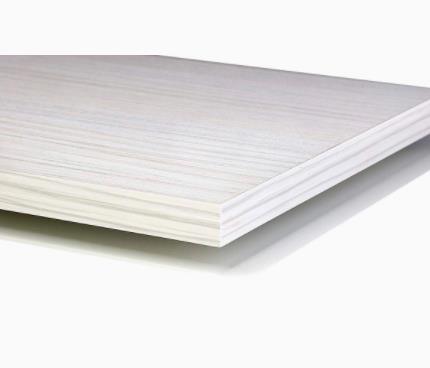 4X8 13-Ply 18mm Warm White Wood Grain Melamine Plywood Board