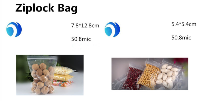 Tailor-Made Low Density Polyethylene Clear Slide Zip-Lock Bag
