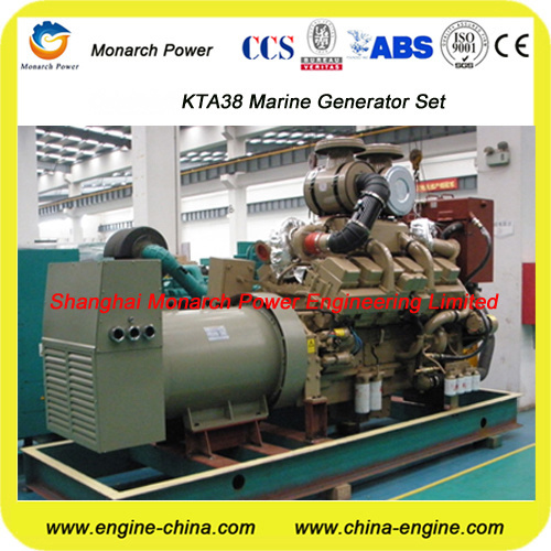Marine Diesel Generator Set with Cummins Engine / Marine Generator Set with Cummins 50Hz&60Hz (20kw~1200kw)