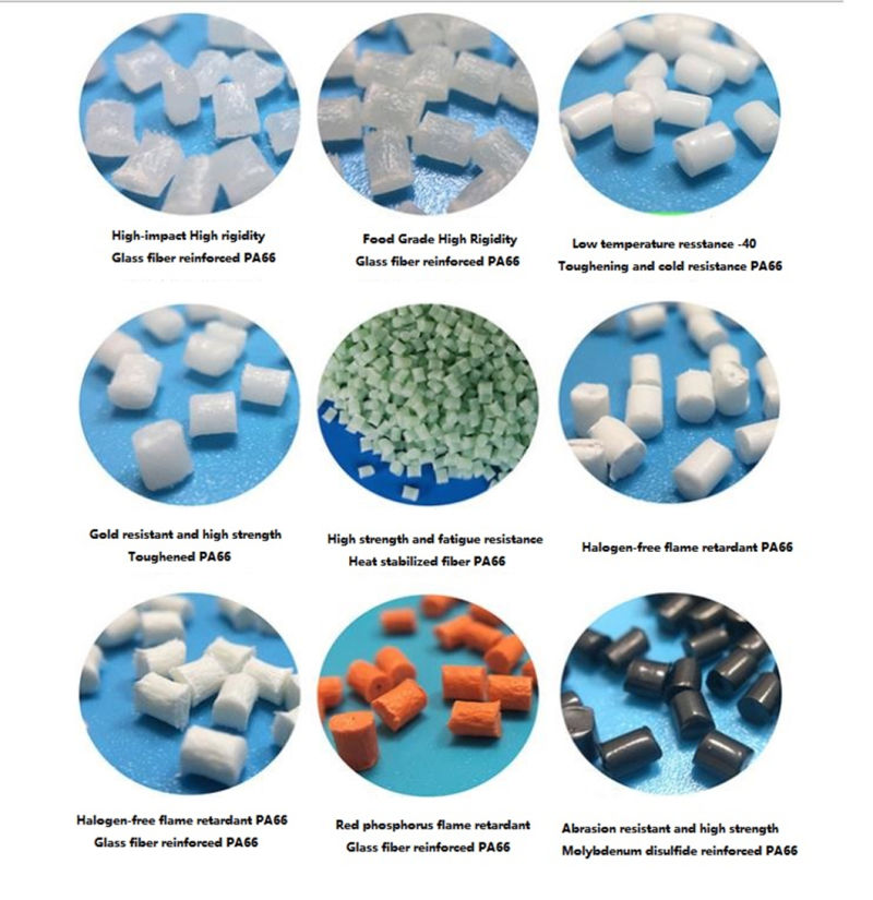 PA66 Glass Fiber Reinforced Nylon 6.6 Virgin Engineering Polyamide PA66