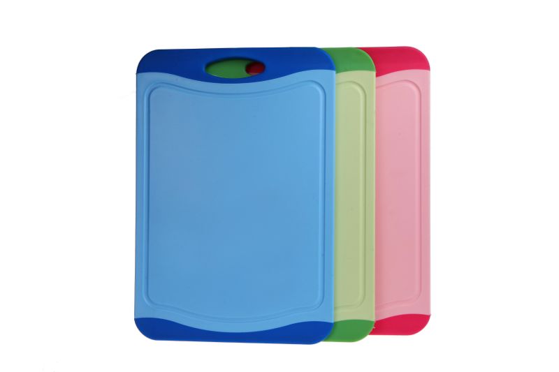 Most Popular Food Grade Bic-Color Plastic Food Chopping Board