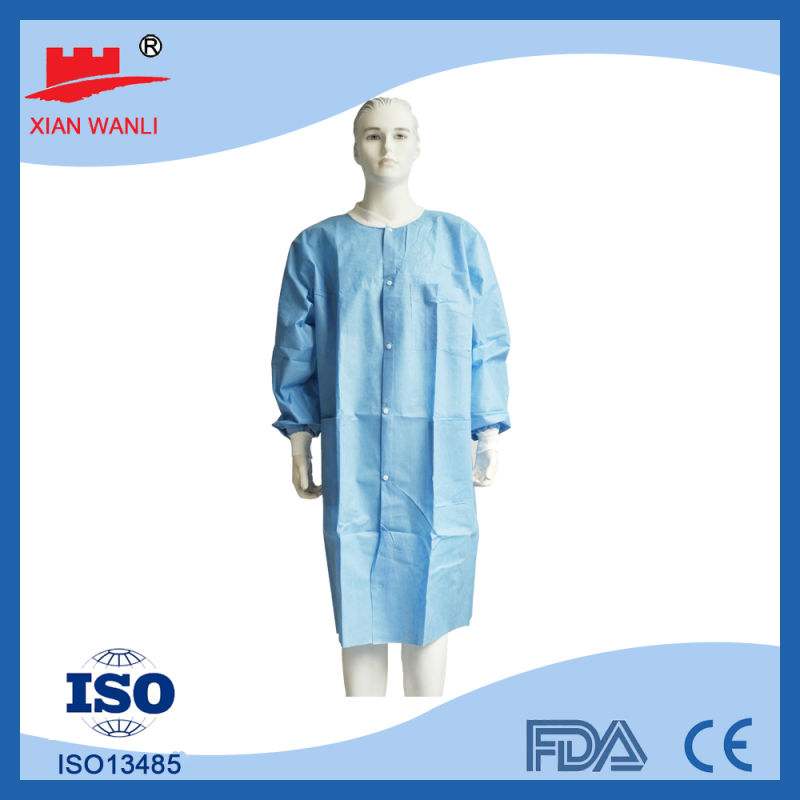 Anti-Static Disposable Waterproof and Anti-Static Sterilized Lab Coat