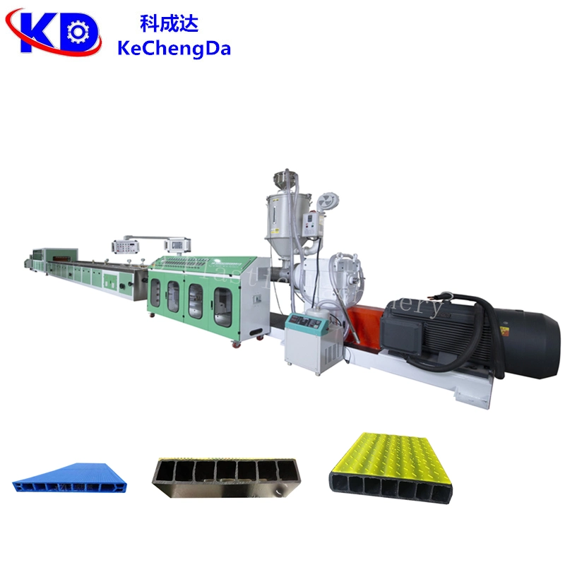 Plastic Foaming PE/HDPE Ocean Marine Pedal Profile Board Extruding Equipment