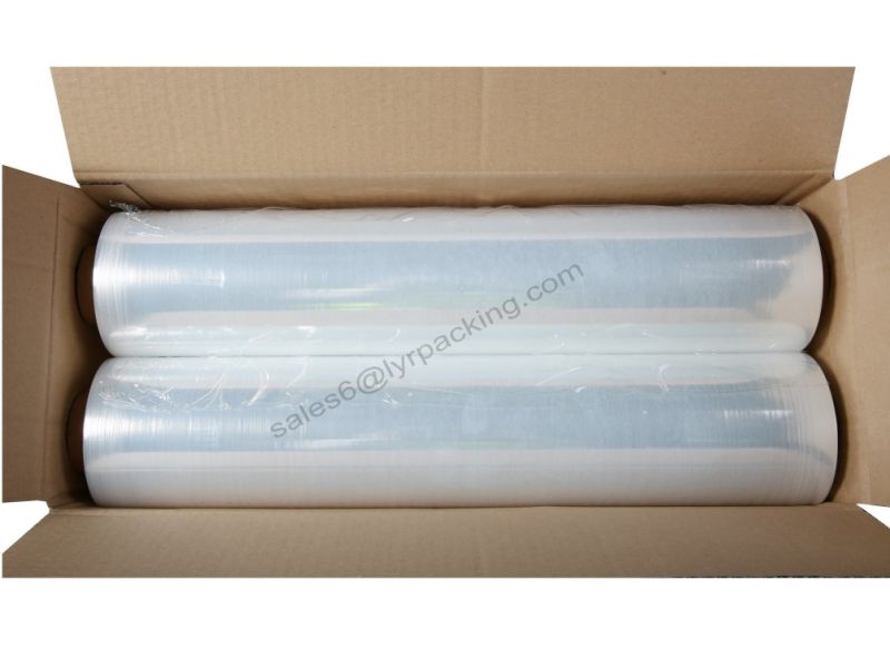 Transparent 17um, 20um, 23um Pallet Stretch Wrap Film