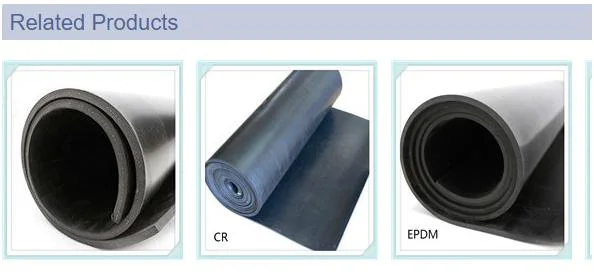 Industrial Rubber Sheet EPDM High Quality Anti-UV Rubber Sheet Rolls