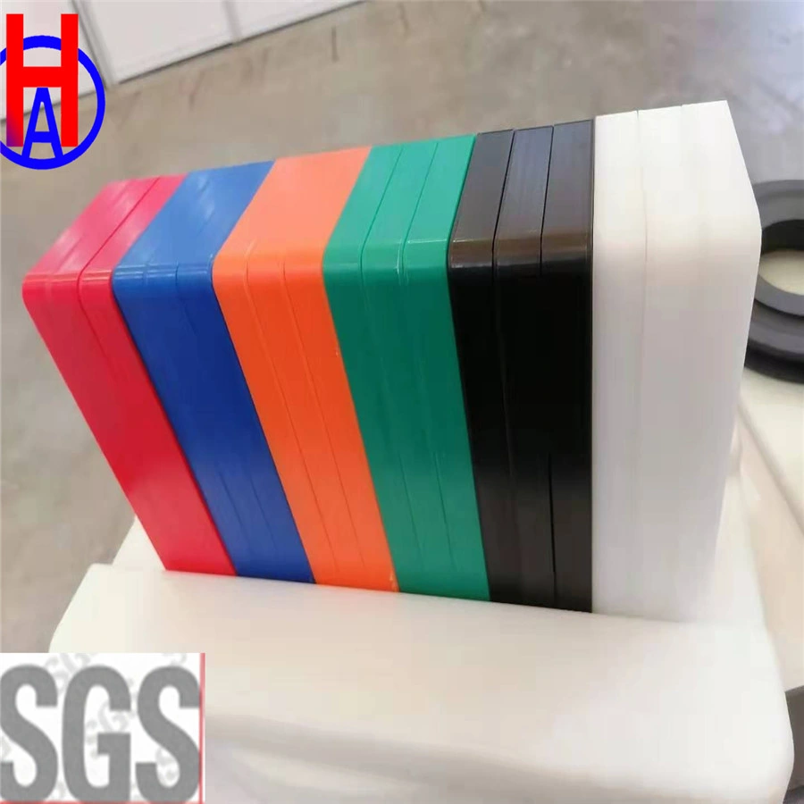 HDPE Sheet Manufacturer 1mm-20mm Textured Black White Colored 4X8 Polyethylene Plastic HDPE Sheet