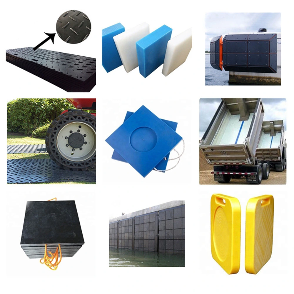 Construction Track UHMWPE Temporary Plastic Road Mat / Uhwmpe HDPE Sheet