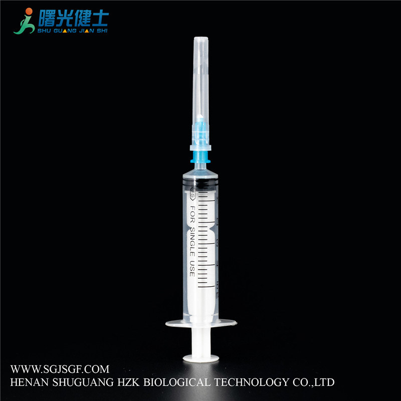 3 Part Medical Plastic Plastic Auto-Destruct CE&ISO