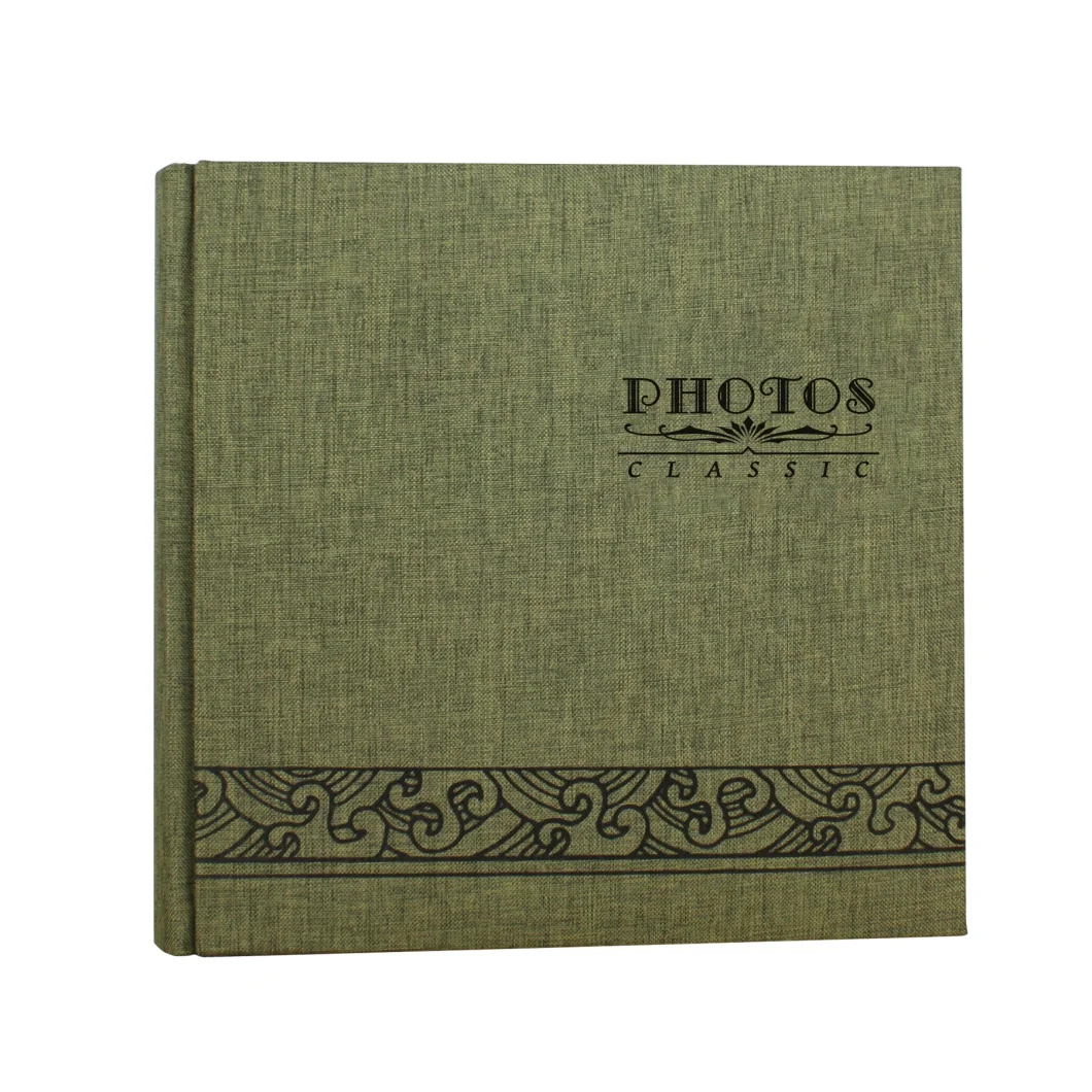 Custom PVC/PP Sheet Novelty Photo Album Waterproof Hard Cover 12X18 Photo Album