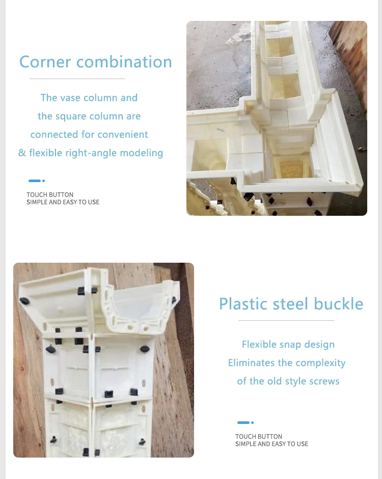 Hotsale Precast Concrete Plastic Baluster Mold