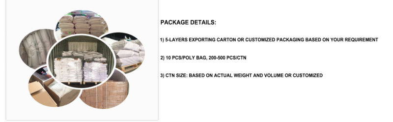 100% Compostable Biodegradable HDPE/LDPE Plastic T-Shirt Carrier Shopping Bag
