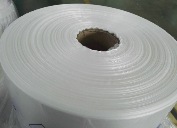 HDPE LDPE Poly Tubing Roll Polythene Layflat Film Vest Carrier Clear Bags Frosted Plastic
