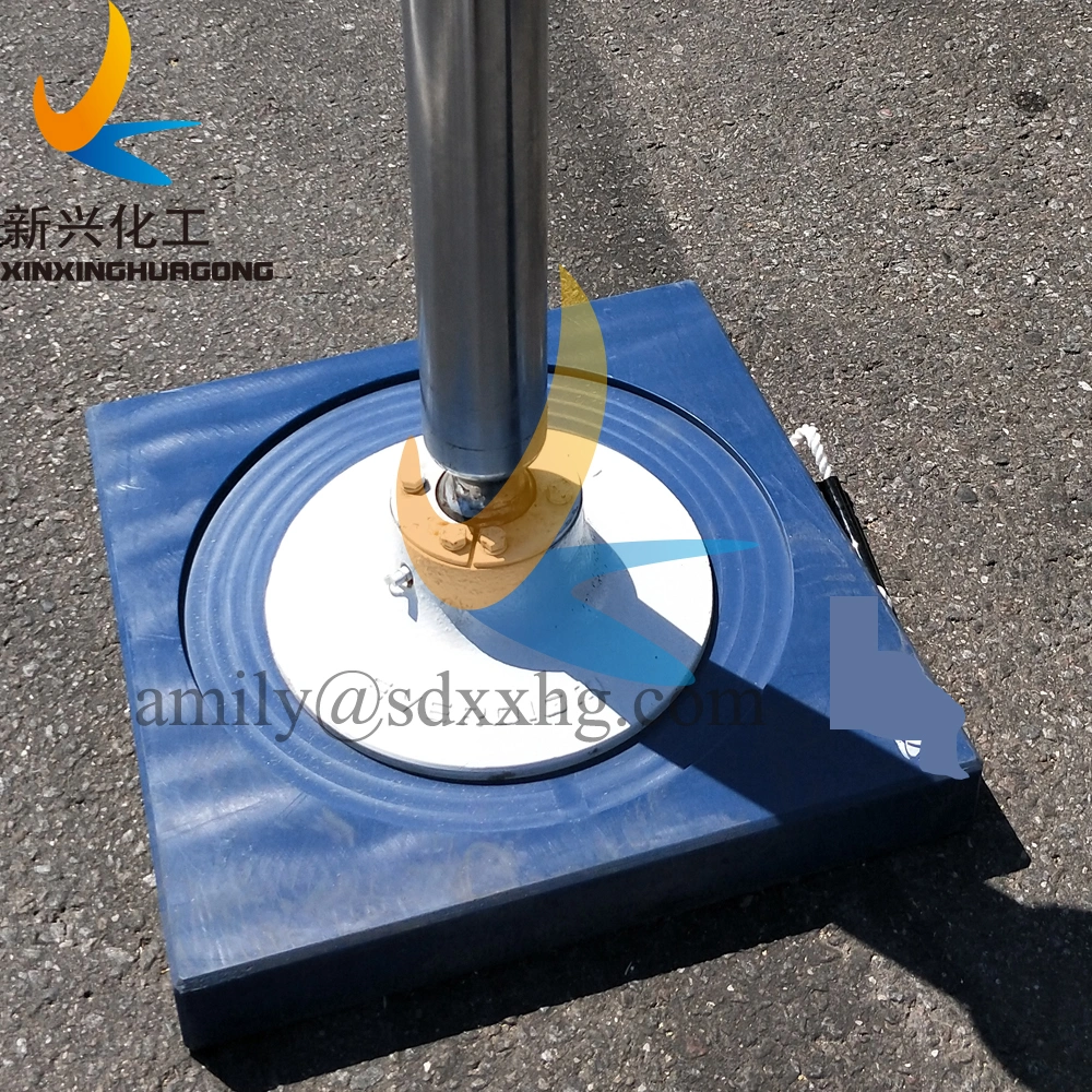 UHMWPE or HDPE Crane Leg Support Pads, Crane Outrigger Pads