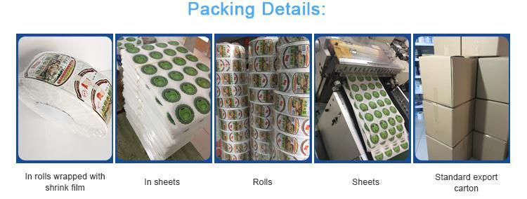 Various Customized Printing Paper Label/Sticker in Sheet