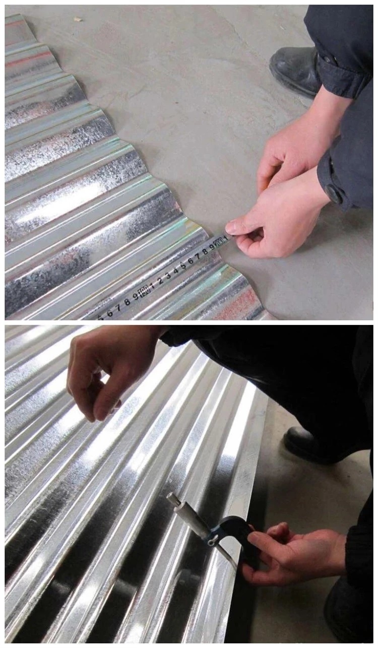 Galvanized Roofing Sheet Wavy Corrugated Sheet for Construction