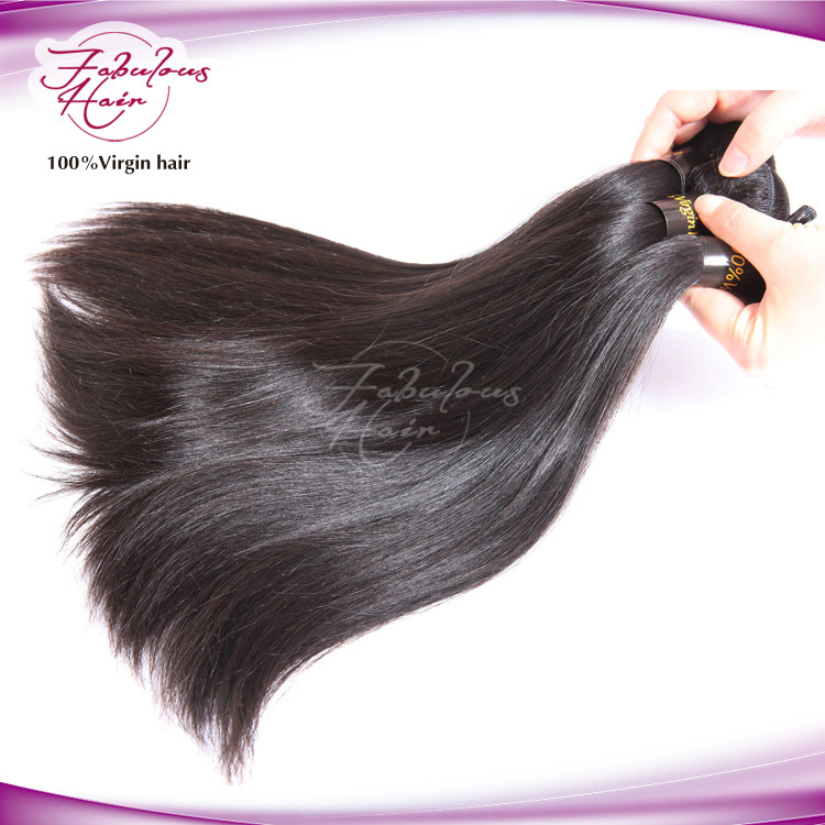 100% Unprocessed Virgin Indian Milky Human Hair Weave