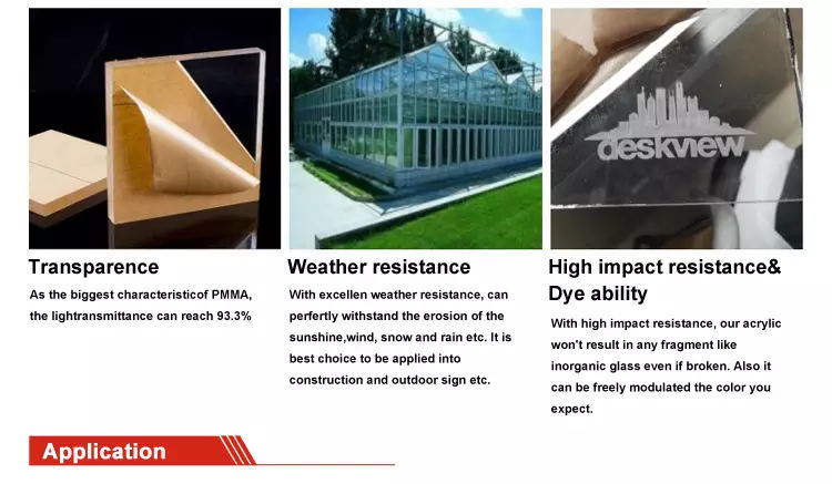 Heavy Duty Plastic Plates 3mm HDPE Plastic Types Award Acrylic Sheet