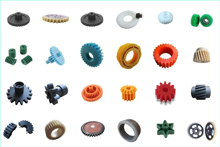 Customize Soft Nylon / PU Polyurethane Ring Gear with Square Hole for Shaft Rod