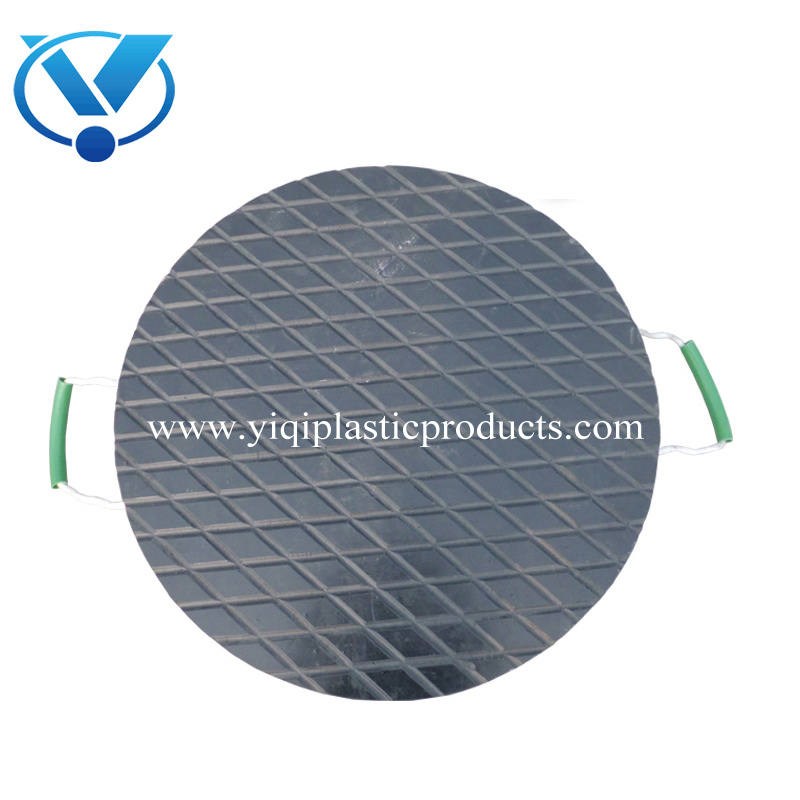 Anti Slip UHMWPE Crane Outrigger Pad / Stabilizer Pad / UHMWPE Plates