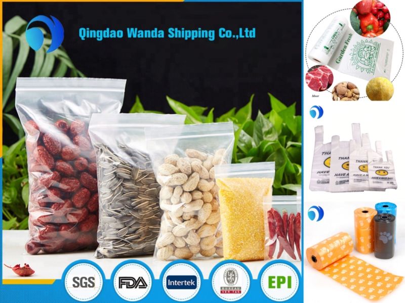 Tailor-Made Low Density Polyethylene Clear Slide Zip-Lock Bag