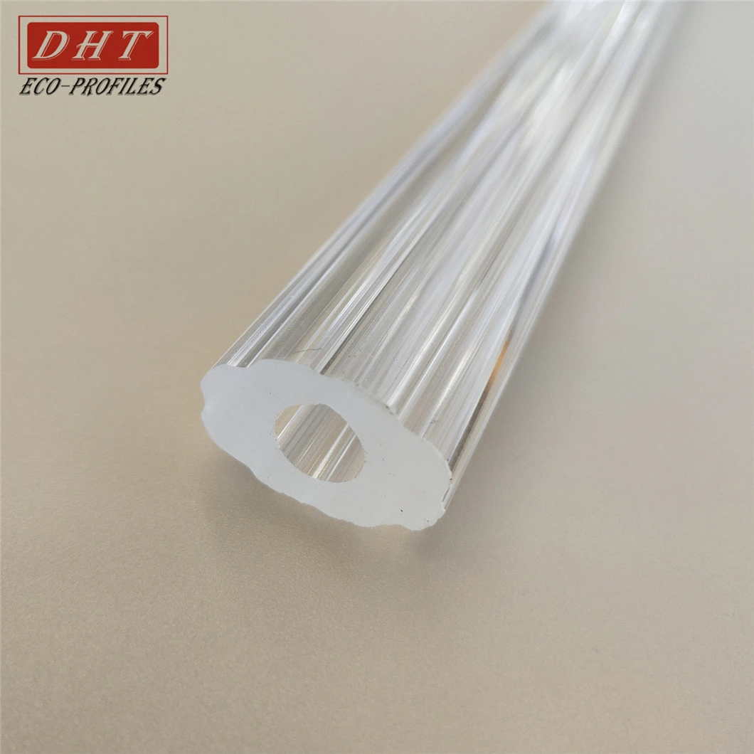 Flower Shape Acrylic Tube, Acrylic Clear Plastic Rod