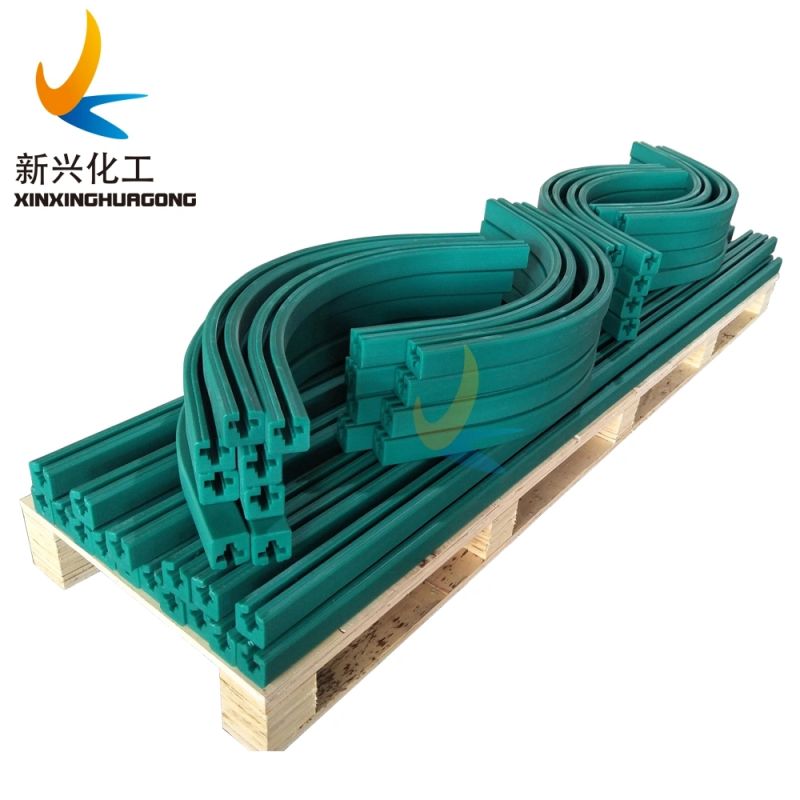Wear Resisting UHMWPE Conveyor Guide Rail, Chain Guide Strip, UHMWPE Chain Profiles