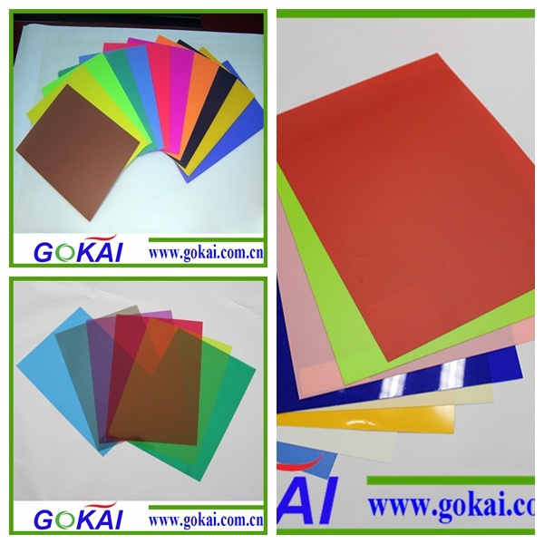 Colorful PVC Rigid Plastic Sheet /Clear PVC Sheet 3mm